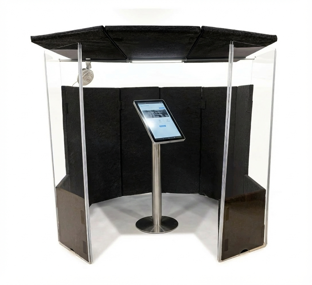 Fishbowl Booth - Open View